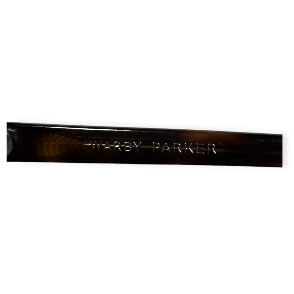 Warby Parker Hughes Eyeglasses Full Rim Frame‎ Tortoise Shell Brown 54-18-145mm